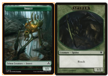 Insect // Spider Double-Sided Token